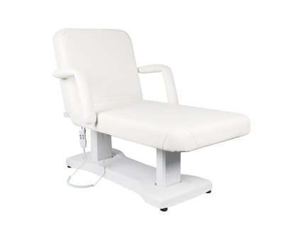 Elektrische Massageliege AZZURRO 819A Weiß – 3 Motoren