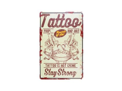 Dekorationstafel Tattoo ta109