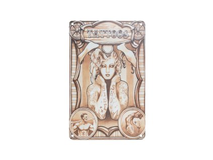 Dekorationstafel Tattoo ta123