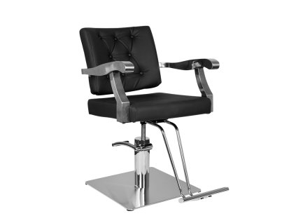 Gabbiano Friseurstuhl Lyon schwarz