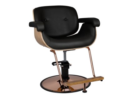 Friseurstuhl Gabbiano Venedig Schwarz