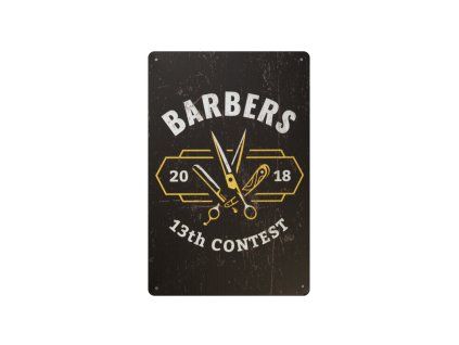 28223 dekoracni tabule barber b038