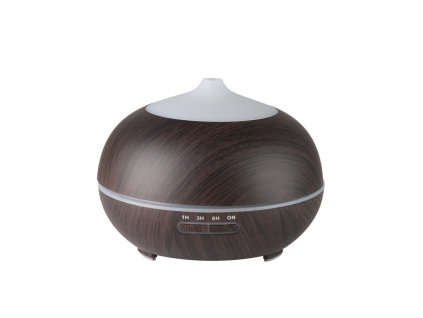 Aroma Diffusor Luftbefeuchter spa 06 dark wood 400ml + Timer