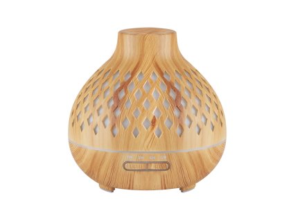 Aroma Diffusor Luftbefeuchter spa 10 light wood 400ml + Timer