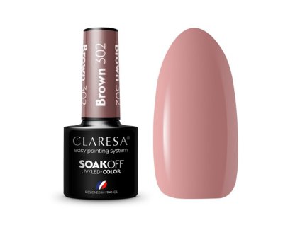 CLARESA Gel Politur BROWN 304 -5g