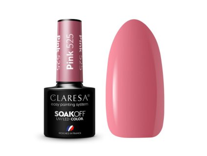 CLARESA Gel Politur PINK 525 -5g