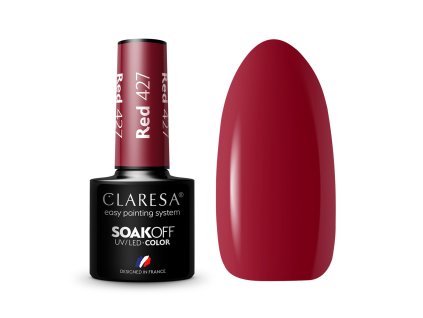 CLARESA Gel Politur ROT 427 -5g