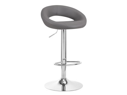 Barhocker QS-B10 Grau – Moderner Empfangshocker mit Stil