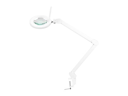 LED Kosmetiklupe GLOW 8021 – Arbeitsplatzlampe 5" Glaslinse Hell