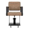 Friseurstuhl Gabbiano Modena Braun
