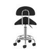 15186 3 kosmeticky taburet 6001 cerny
