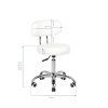 15189 7 kosmeticky taburet pro pedikuru a 007 bily