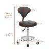 17724 7 kosmeticky taburet azzurro 156f bump up bily