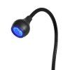 55688 1 stolni uv lampa glow led snake cerna