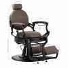 56780 16 barber kreslo nicco hnede