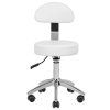 18816 4 kosmeticky taburet pro pedikuru basic 304p bily