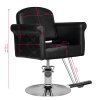 19962 9 kadernicke kreslo hair system hs69 cerne