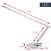 21198 2 stolni lampa slim led seda