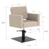 Friseurstuhl Noctis – graubeige
