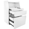 Schrank Azzurro MIDI 970 Weiß+ – Kosmetikschrank mit Lupenlampenhalter