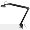Werkstattlampe LED ELEGANTE 801-TL mit Schraubstöckchen – Schwarz