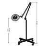 22974 6 kosmeticka lampa s4 stojan cerny
