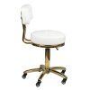 23940 7 kosmeticky taburet gold am 961 bily