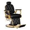 Gabbiano Barberstuhl francesco gold schwarz