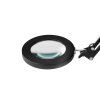 34382 2 led lupa lampa 308 pro stolni cerna