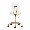 37346 8 kosmeticky taburet h5 zlato bily