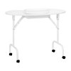 Nageltisch klappbar 4031 weiß mit Tasche – mobiler Kosmetiktisch