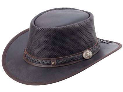 5H91 Springbrook Air australský kožený klobouk Scippis 1