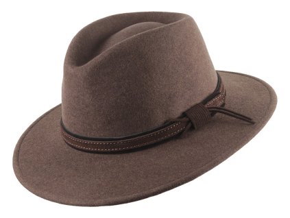 2H28 austin australsky hnedy vlneny klobouk scippis 1