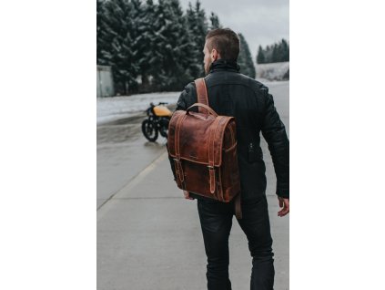 Backpack BOZEN (Barva cognac)