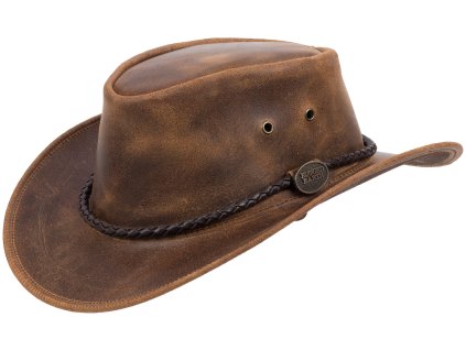 OUTBACK LEGEND - australský kožený klobouk Rugged Earth
