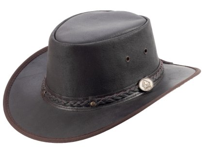 5H86 SPRINGBROOK australský kožený klobouk Scippis 1