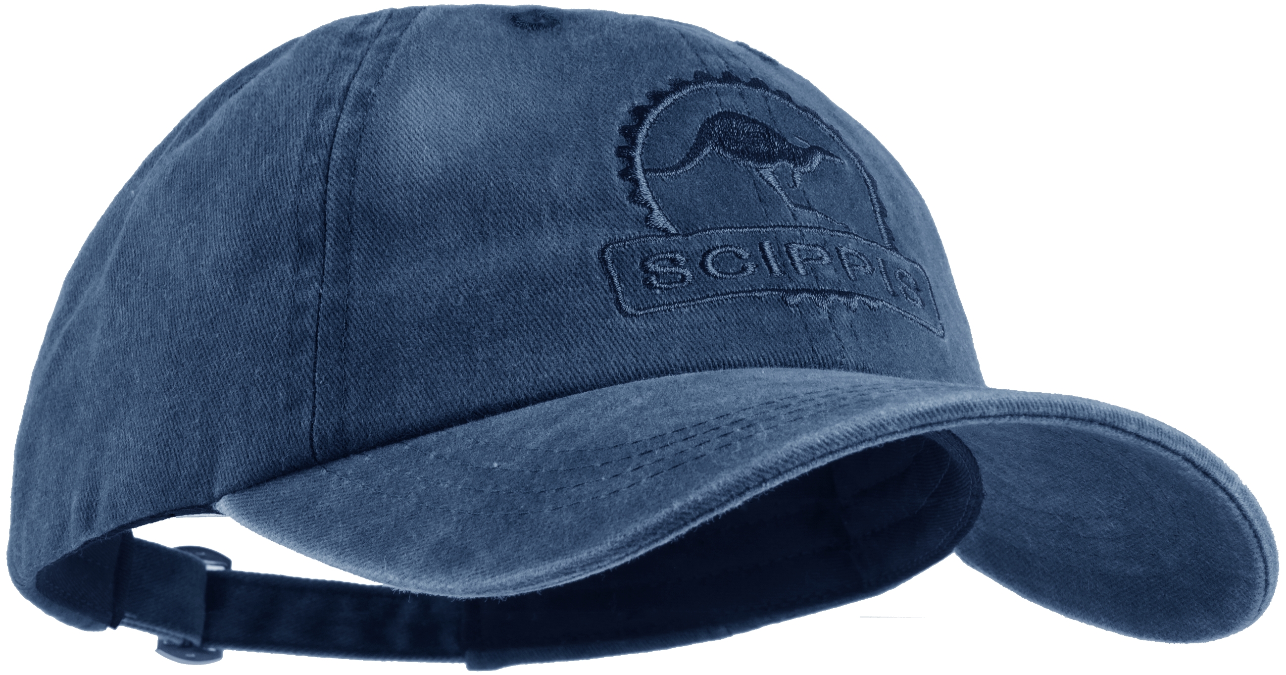 CANVAS CAP - modrá bavlněná kšiltovka SCIPPIS
