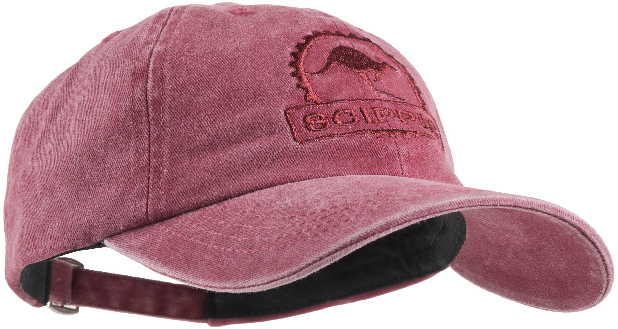 CANVAS CAP - červená bavlněná kšiltovka SCIPPIS