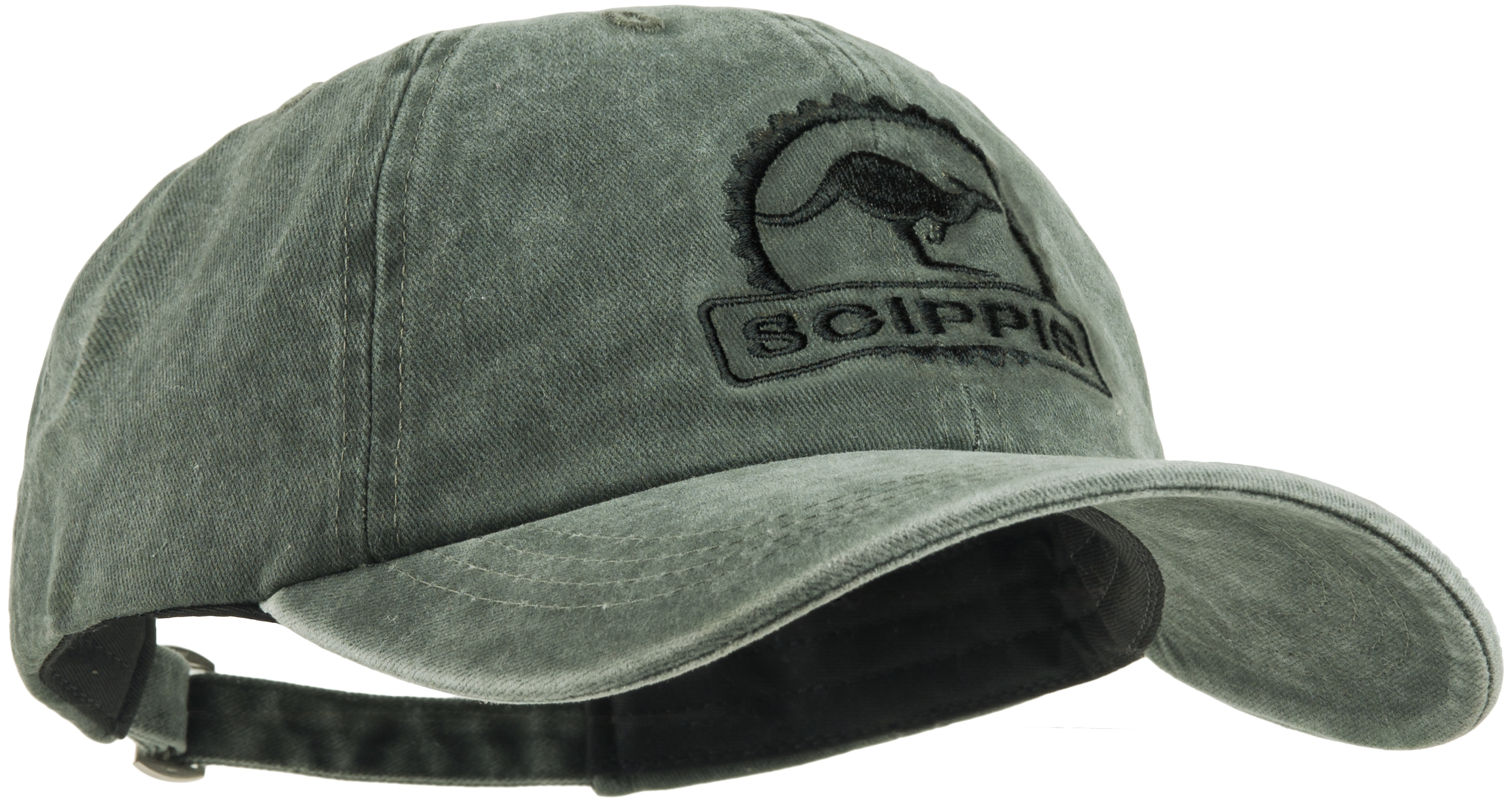 CANVAS CAP - olivová bavlněná kšiltovka SCIPPIS