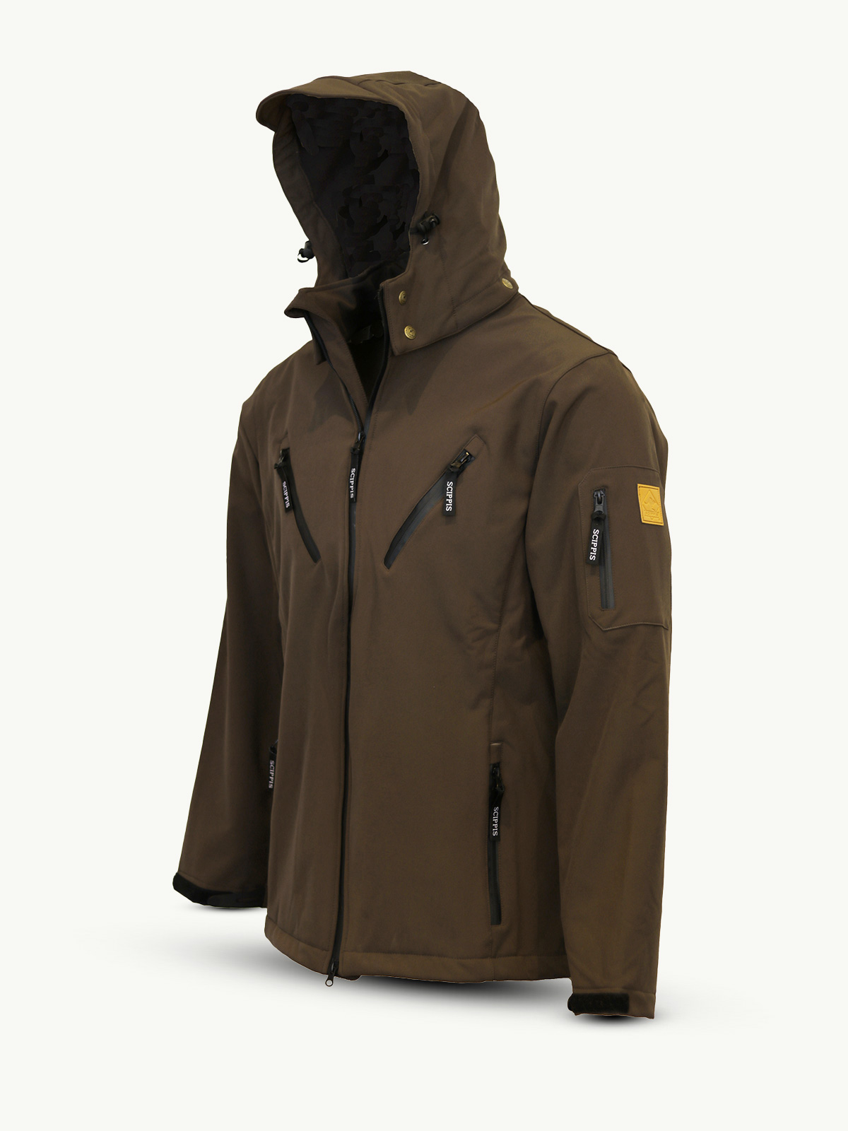 HAWSON JACKET - hnědá bunda SCIPPIS