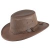 BRANDON - australský kožený klobouk Scippis