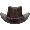 5H75 FITZROY australský kožený klobouk Scippis 5