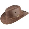 5H86 SPRINGBROOK australský kožený klobouk Scippis 2