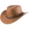 5H78 WIGAN australský kožený klobouk Scippis 1