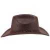 2H09 IRONWOOD australský kožený klobouk Scippis 3