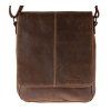 KANSAS Messenger Bag (Barva brandy)
