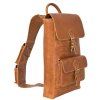 Kožený batoh - BACKPACK SCRAMBLER (Barva cognac)