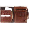 Messenger Bag GALILEO (Barva cognac)