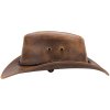 OUTBACK LEGEND - australský kožený klobouk Rugged Earth