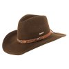 2H23 bandit australsky hnedy vlneny klobouk scippis 1